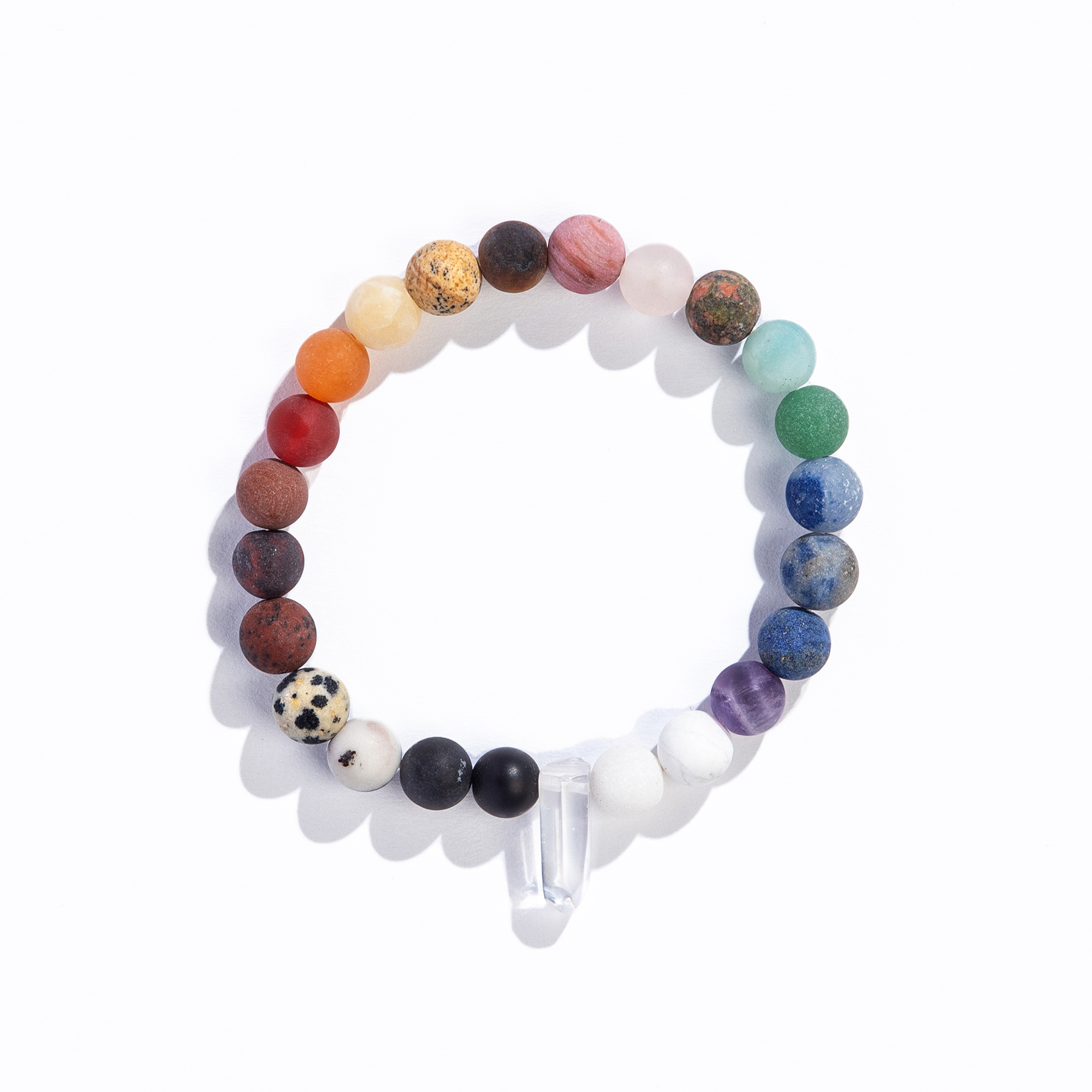 7 Chakra Bracelet with Opal Beads, For Men & Women