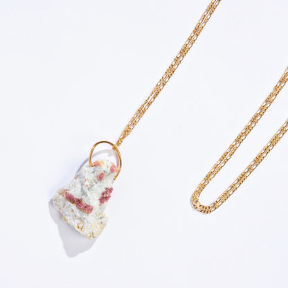 Pink Tourmaline Necklace  |  Shoppe Geo