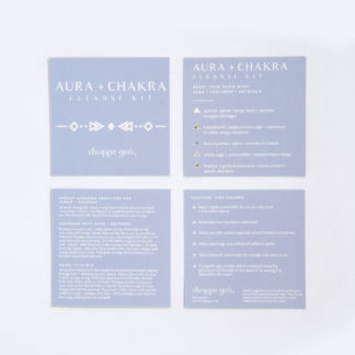 Aura + Chakra Cleanse Kit | Shoppe Geo
